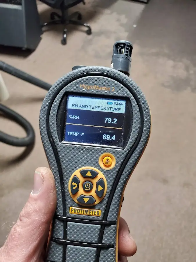 Moisture meter humidity assessment for Mold Remediation & Removal in San Tan Valley