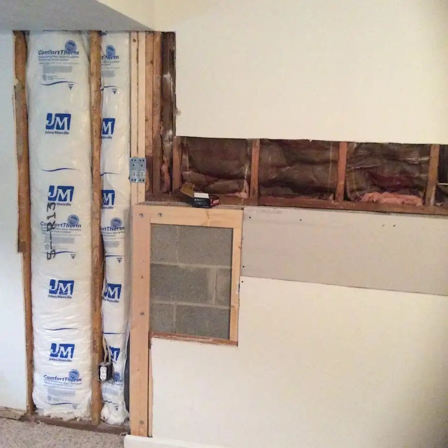 Wall insulation replacement during Odor Removal & Deodorization in San Tan Valley